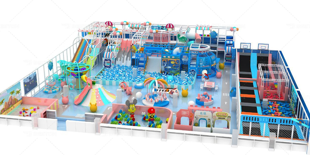Indoor Playground Structure For Sale In Indonesia