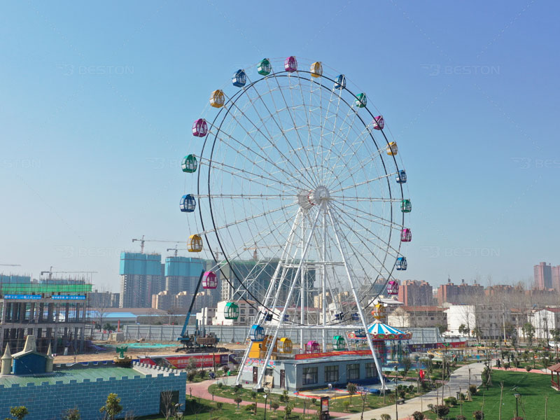 Big ferris wheel ride 